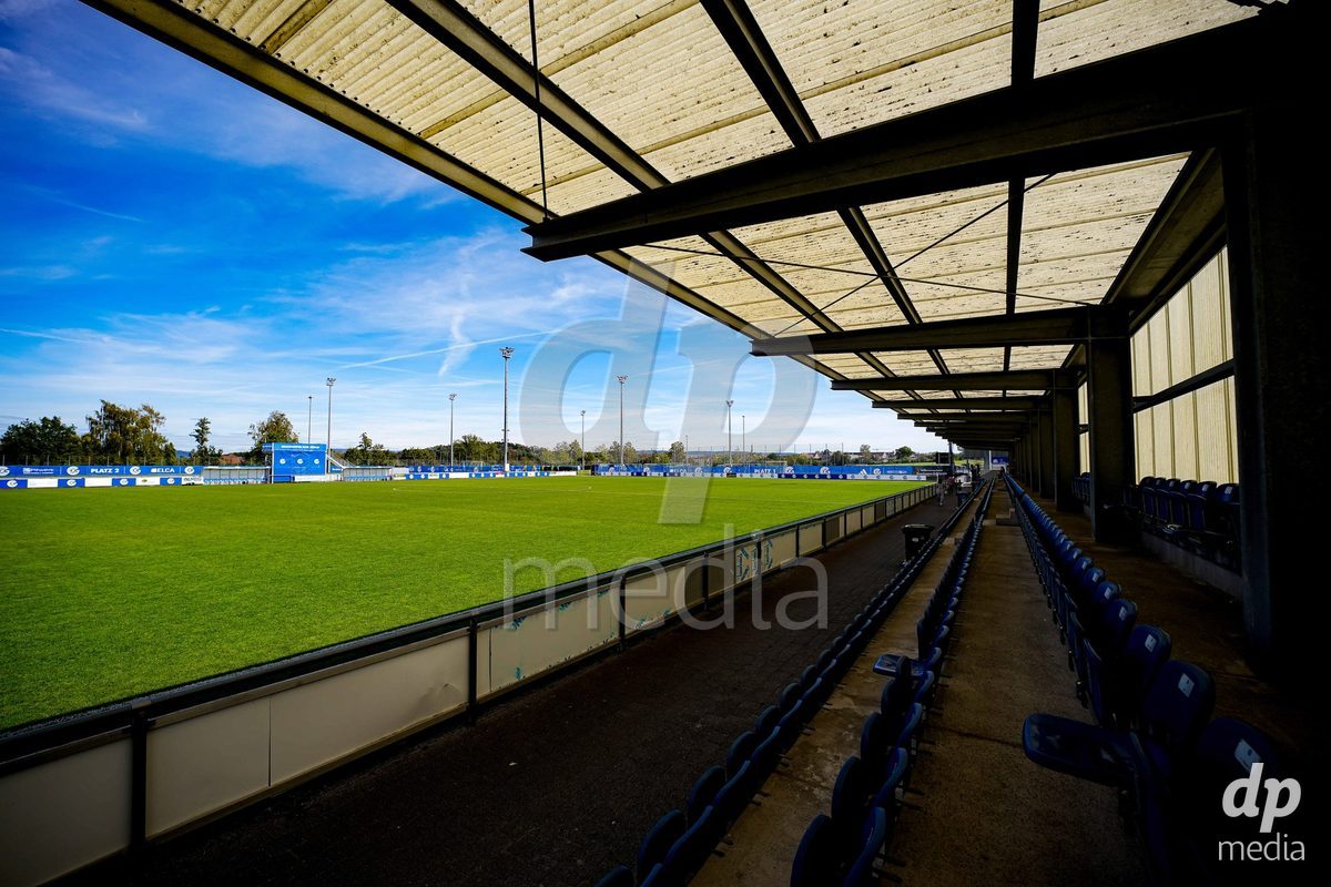 NIEDERHASLI, SWITZERLAND - September 13: General view of GC Campus prior to the AXA Women's Super League match between GC Frauenfussball and FC Luzern at GC Campus on September 13, 2026 in Niederhasli, Switzerland.