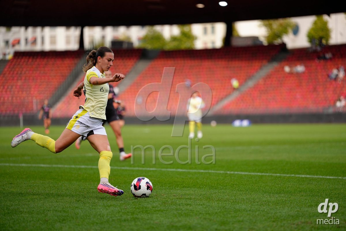 Zurich, Switzerland - September 13: Alice Ilaria Berti of FC Basel 1893 during the AXA Women's Super League match between FC Zurich and FC Basel 1893 at Stadion Letzigrund on September 13, 2026 in Zurich, Switzerland.