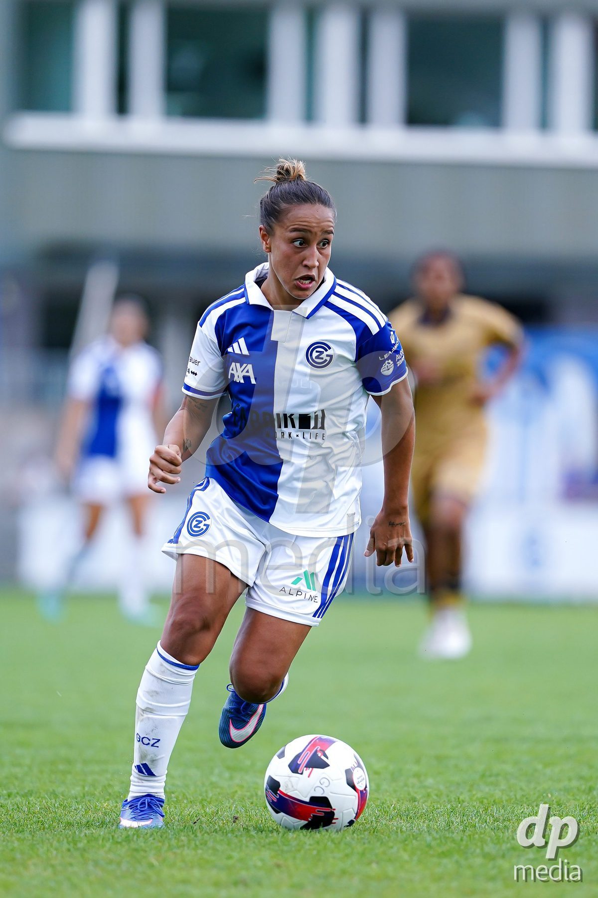 NIEDERHASLI, SWITZERLAND - September 13: Dalila Belen Ippolito of GC Frauenfussball in action during the AXA Women's Super League match between GC Frauenfussball and FC Luzern at GC Campus on September 13, 2026 in Niederhasli, Switzerland.