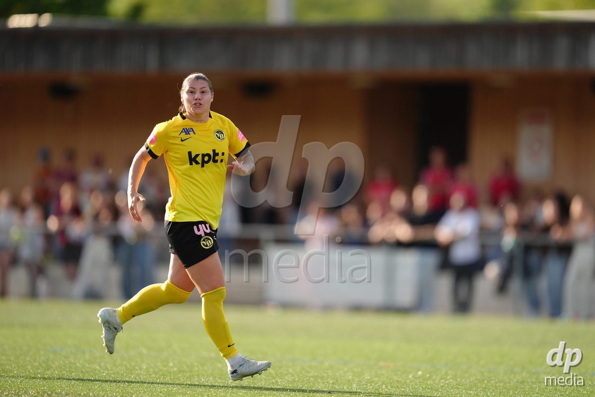 AARAU, SWITZERLAND - SEPTEMBER 19: Ramona Bachmann of BSC YB Frauen during the AXA Women's Super League match between FC Aarau Frauen and BSC YB Frauen at Sportanlage Schachen on September 19, 2026 in Aarau, Switzerland.
