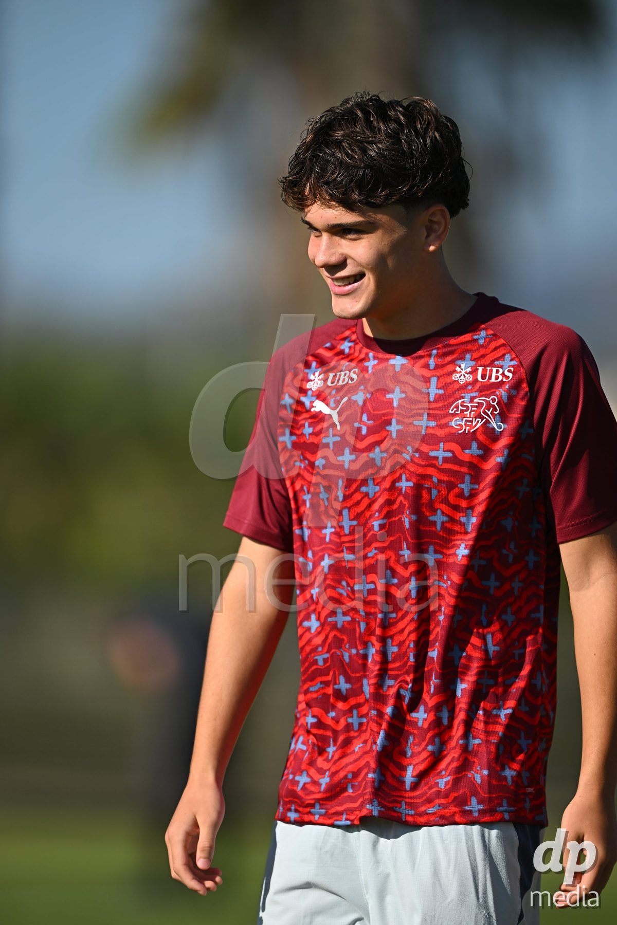 OLIVA NOVA, SPAIN - SEPTEMBER 23: The International Friendly match between Switzerland U17 and Wales U17 at Oliva Nova Sports Center on September 23, 2026 in Oliva Nova, Spain.