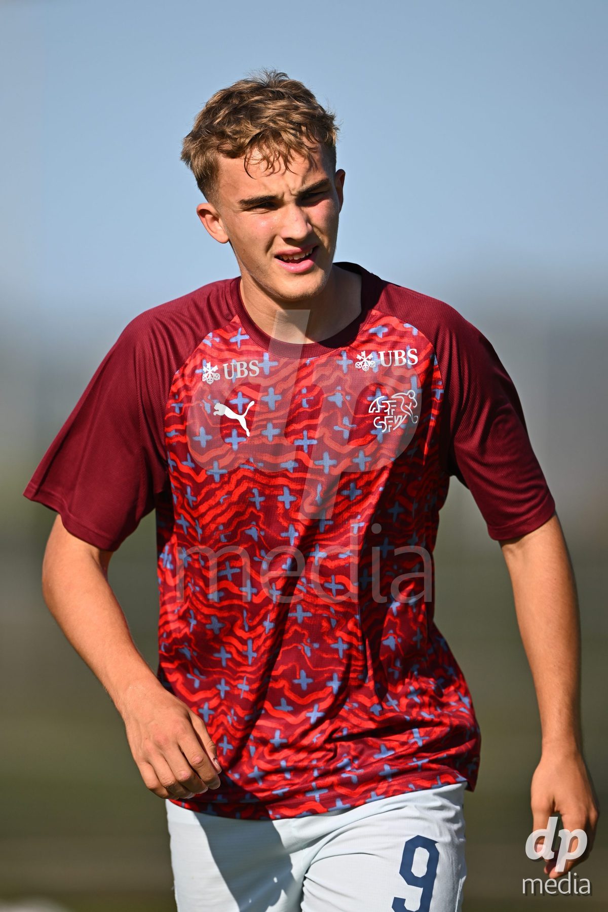 OLIVA NOVA, SPAIN - SEPTEMBER 23: Cavka, Niko of Switzerland during the International Friendly match between Switzerland U17 and Wales U17 at Oliva Nova Sports Center on September 23, 2026 in Oliva Nova, Spain.