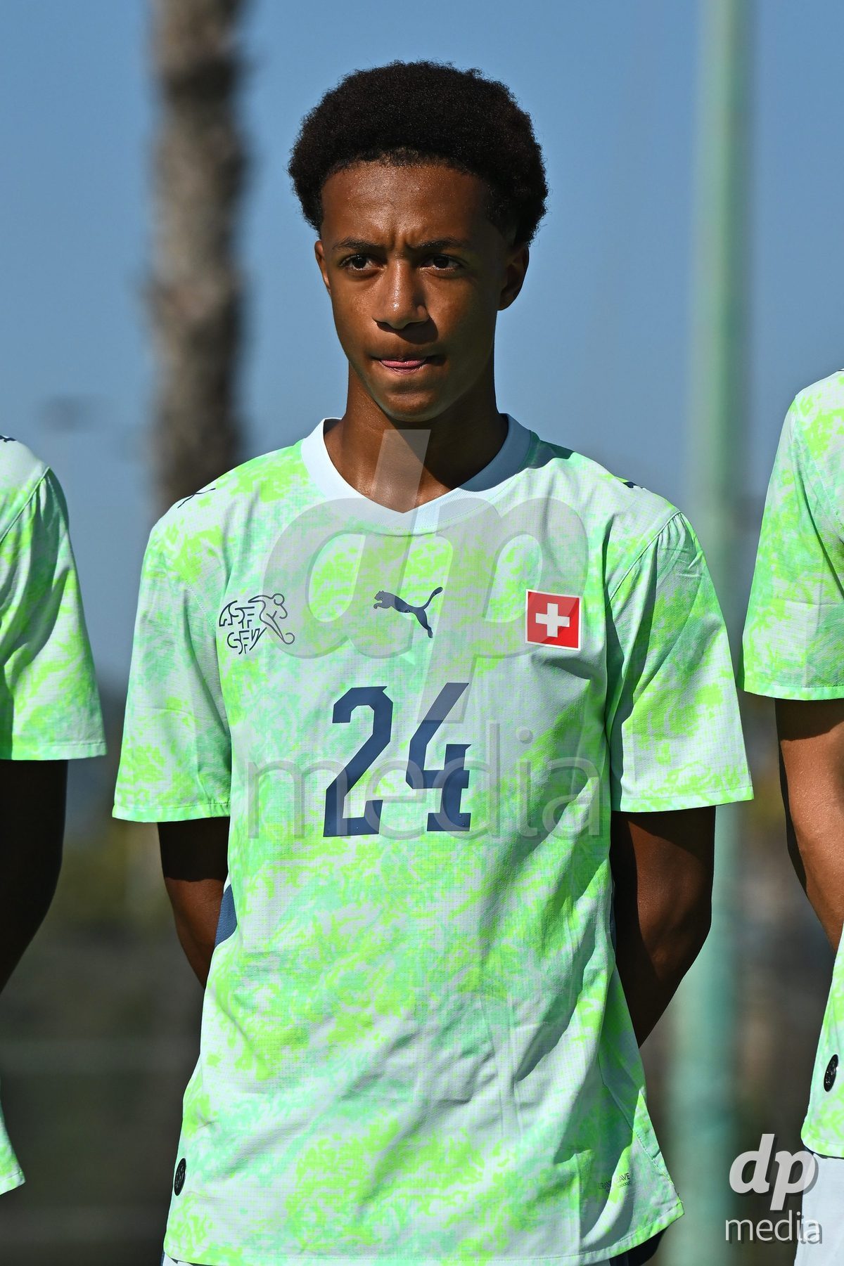 OLIVA NOVA, SPAIN - SEPTEMBER 23: Hare, Ryan of Switzerland during the International Friendly match between Switzerland U17 and Wales U17 at Oliva Nova Sports Center on September 23, 2026 in Oliva Nova, Spain.