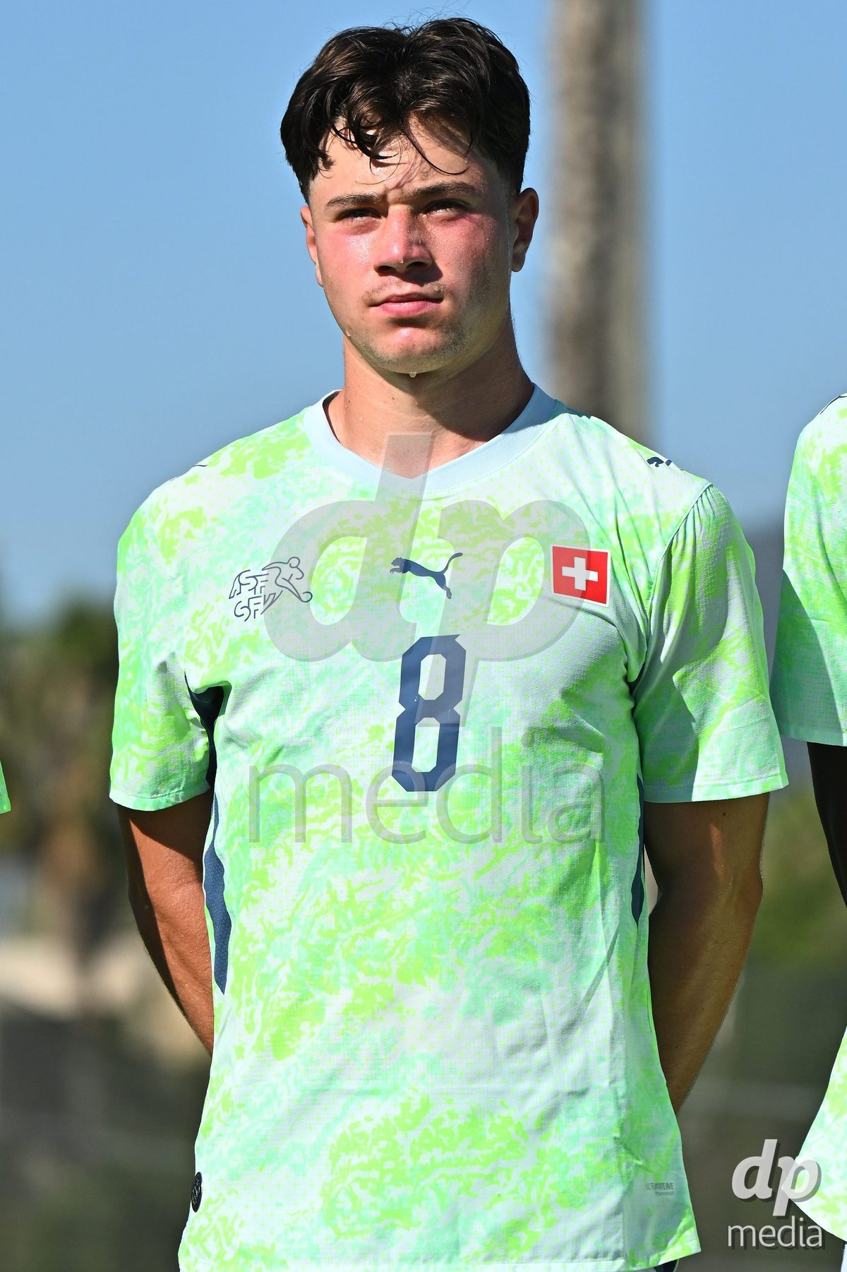 OLIVA NOVA, SPAIN - SEPTEMBER 23: Cottiati, Maceo of Switzerland during the International Friendly match between Switzerland U17 and Wales U17 at Oliva Nova Sports Center on September 23, 2026 in Oliva Nova, Spain.