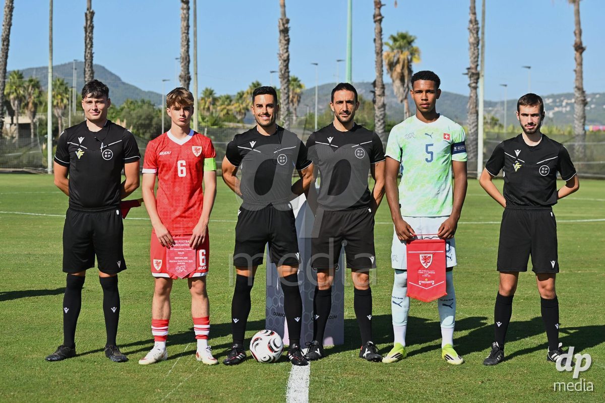 OLIVA NOVA, SPAIN - SEPTEMBER 23: the International Friendly match between Switzerland U17 and Wales U17 at Oliva Nova Sports Center on September 23, 2026 in Oliva Nova, Spain.