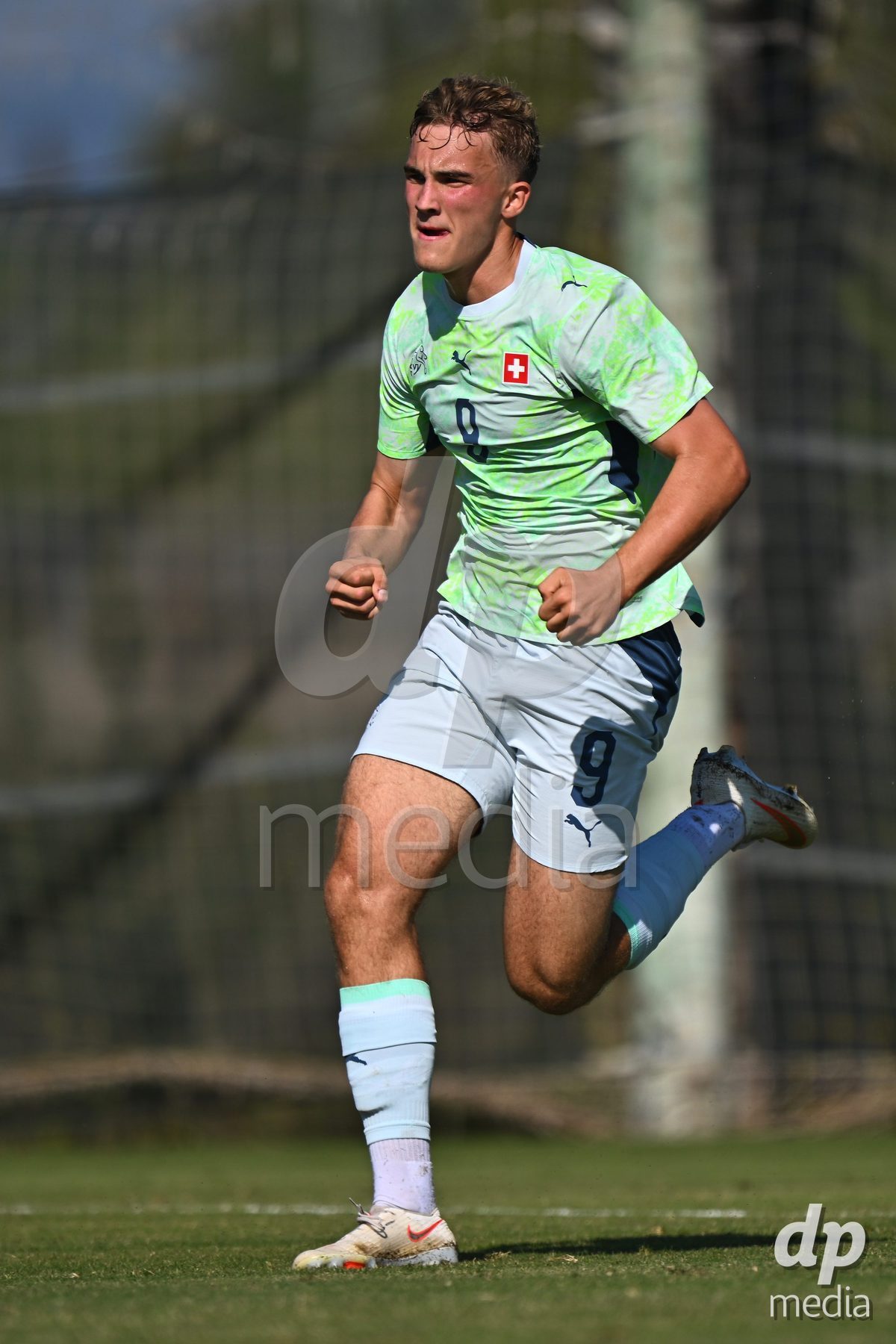 OLIVA NOVA, SPAIN - SEPTEMBER 23: Cavka, Niko of Switzerland during the International Friendly match between Switzerland U17 and Wales U17 at Oliva Nova Sports Center on September 23, 2026 in Oliva Nova, Spain.