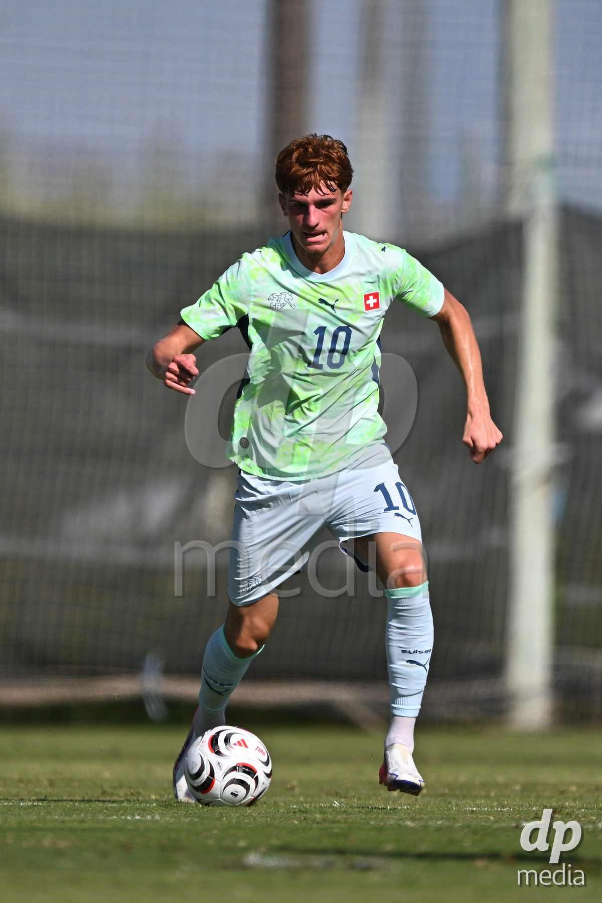 OLIVA NOVA, SPAIN - SEPTEMBER 23: Kele, Eron of Switzerland during the International Friendly match between Switzerland U17 and Wales U17 at Oliva Nova Sports Center on September 23, 2026 in Oliva Nova, Spain.