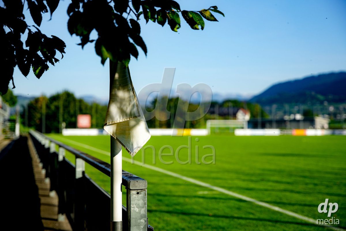 WÄDENSWIL, SWITZERLAND - SEPTEMBER 25: General view of Sportplatz Beichlen prior to the AXA Women's Cup match between FC Wädenswil 1 and GC Frauenfussball at Sportplatz Beichlen on September 25, 2026 in Wädenswil.