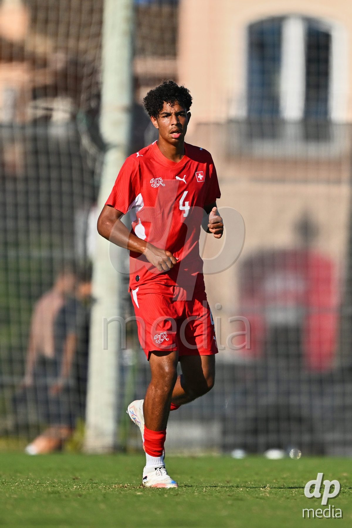 OLIVA NOVA, SPAIN - SEPTEMBER 25: Ifeanyichukwu Onwuzulike of Switzerland during the International Friendly match between Northern Ireland U17 and Switzerland U17 at Oliva Nova Sports Center on September 25, 2026 in Oliva Nova, Spain.