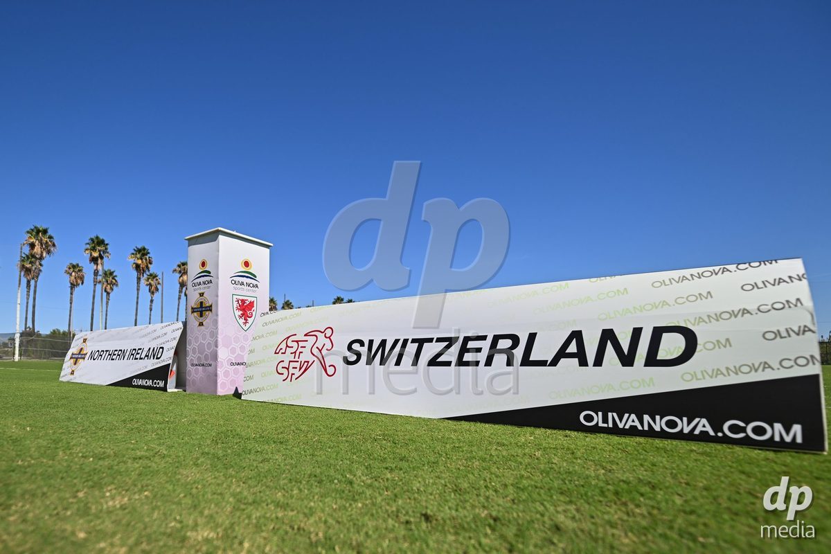 OLIVA NOVA, SPAIN - SEPTEMBER 25: The International Friendly match between Northern Ireland U17 and Switzerland U17 at Oliva Nova Sports Center on September 25, 2026 in Oliva Nova, Spain.