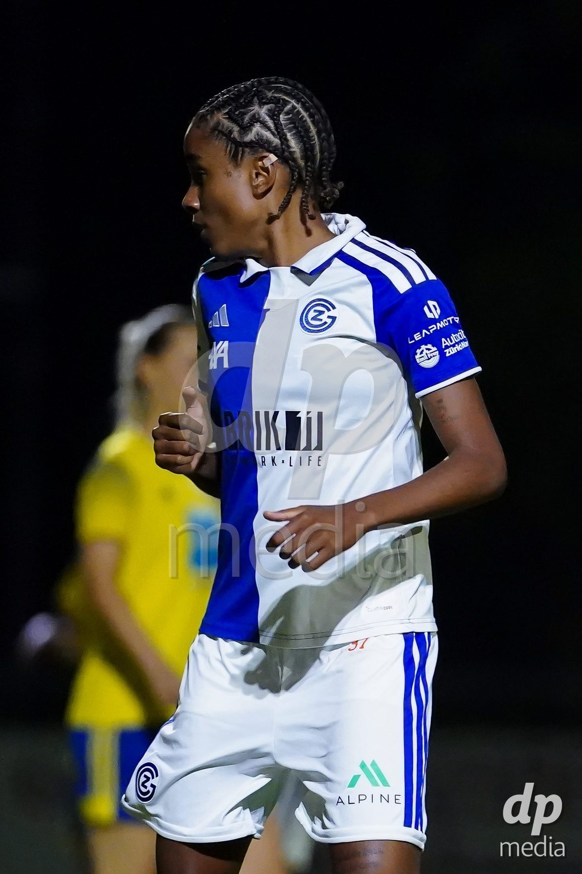 WÄDENSWIL, SWITZERLAND - SEPTEMBER 25: Sury Lamontana of GC Frauenfussball during the AXA Women's Cup match between FC Wädenswil 1 and GC Frauenfussball at Sportplatz Beichlen on September 25, 2026 in Wädenswil.
