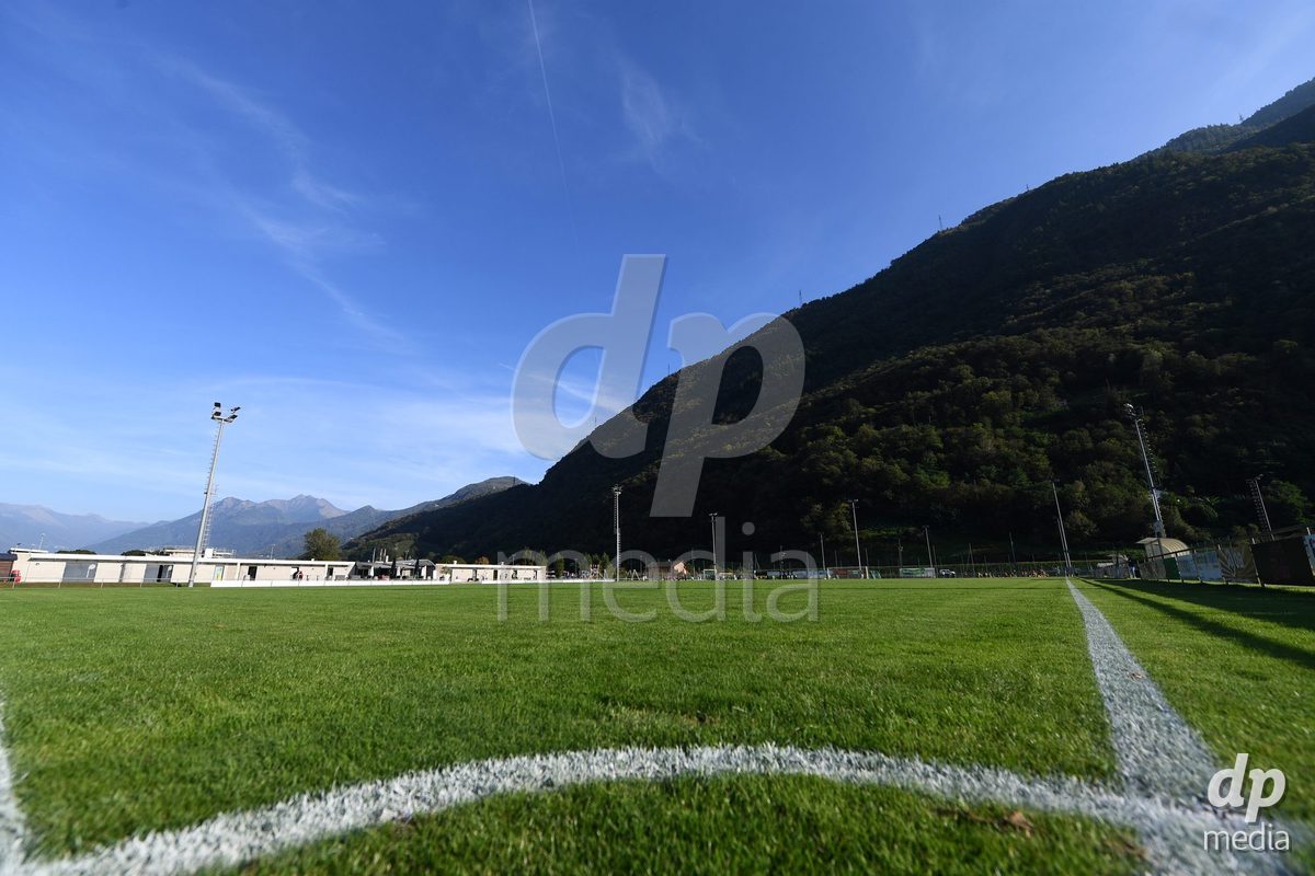MAGADINO, SWITZERLAND - SEPTEMBER 26: General views of the stadium prior the AXA Women's Cup match between AS Gambarogno and Servette FC Chenois Feminin at Centro Sportivo on September 26, 2026 in Magadino.