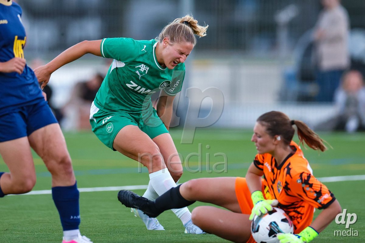 SCHLIEREN, SWITZERLAND - SEPTEMBER 26: Sina Cavelti of FC St.Gallen 1879 during the AXA Women's Cup match between FC Schlieren and FC St. Gallen at Zelgli on September 26, 2026 in Schlieren, Switzerland.