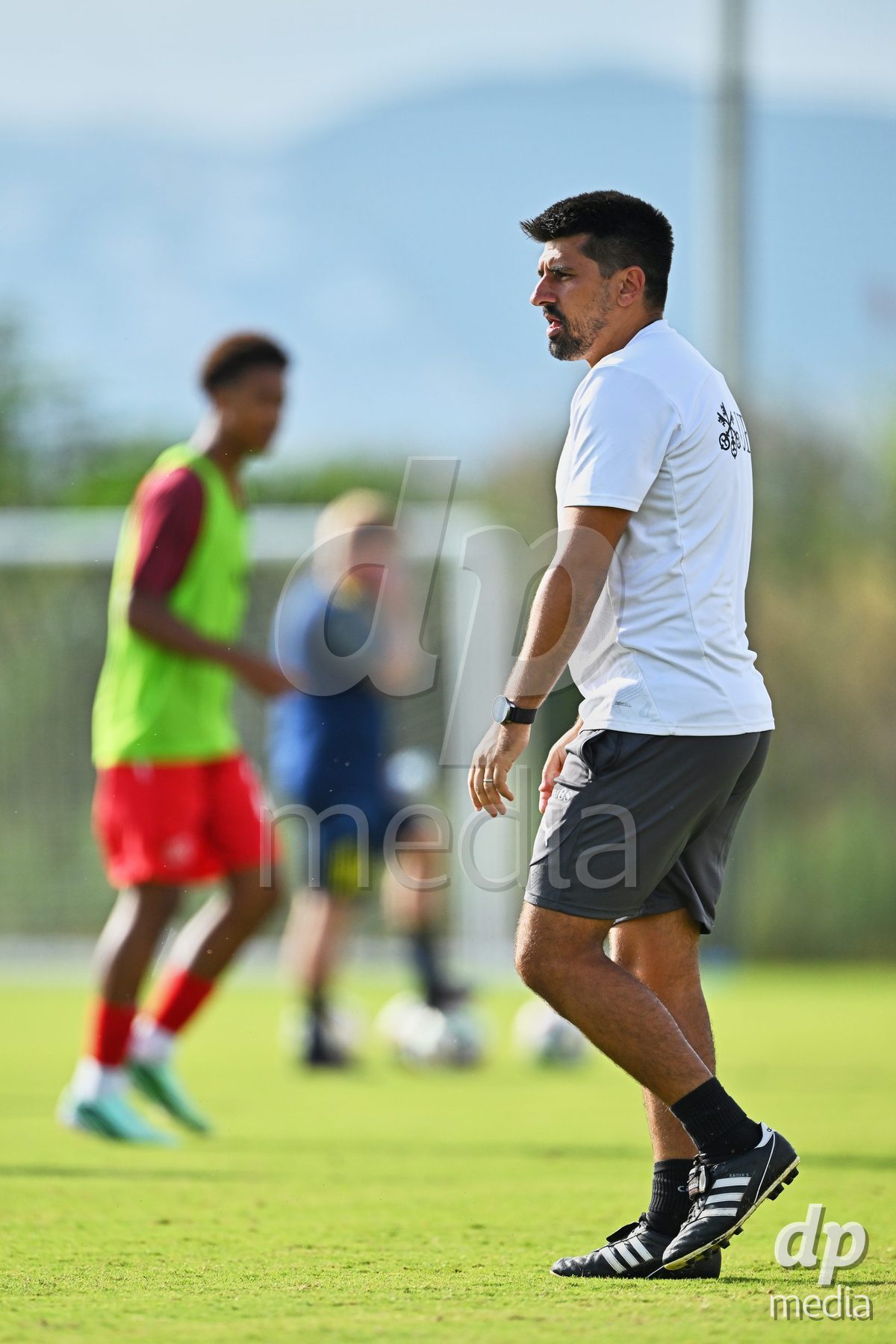 OLIVA NOVA, SPAIN - SEPTEMBER 28: The International Friendly match between Switzerland U17 and Sweden U17 at Oliva Nova Sports Center on September 28, 2026 in Oliva Nova, Spain.