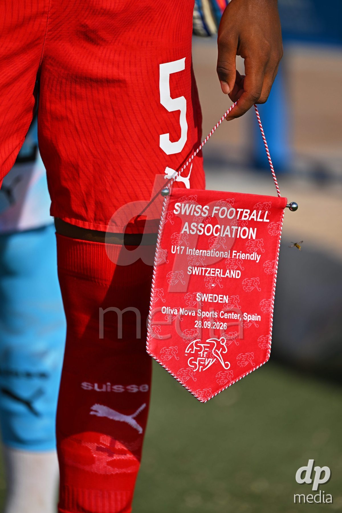 OLIVA NOVA, SPAIN - SEPTEMBER 28: The International Friendly match between Switzerland U17 and Sweden U17 at Oliva Nova Sports Center on September 28, 2026 in Oliva Nova, Spain.