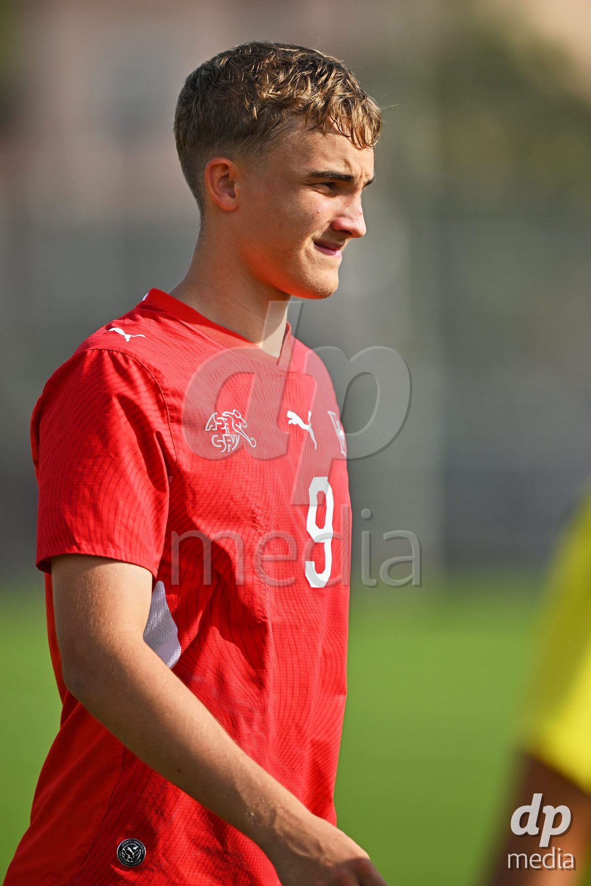 OLIVA NOVA, SPAIN - SEPTEMBER 28: Niko Cavka of Switzerland during the International Friendly match between Switzerland U17 and Sweden U17 at Oliva Nova Sports Center on September 28, 2026 in Oliva Nova, Spain.