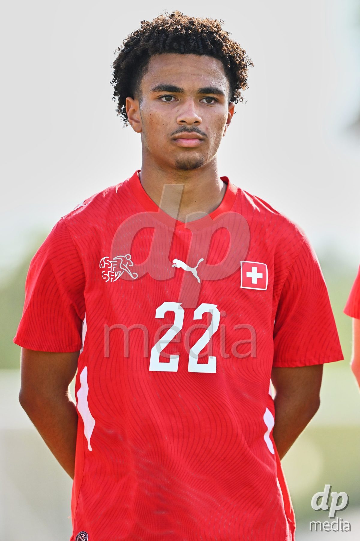 OLIVA NOVA, SPAIN - SEPTEMBER 28: Nolaan Stifani of Switzerland during the International Friendly match between Switzerland U17 and Sweden U17 at Oliva Nova Sports Center on September 28, 2026 in Oliva Nova, Spain.