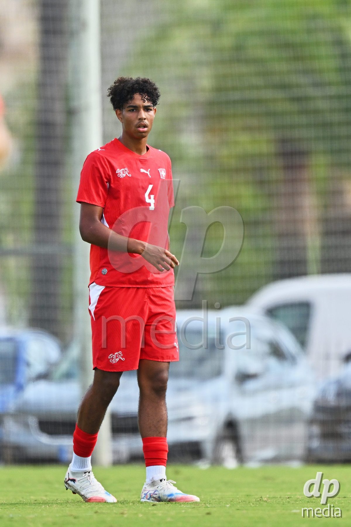 OLIVA NOVA, SPAIN - SEPTEMBER 28: Ifeanyichukwu Onwuzulike of Switzerland during the International Friendly match between Switzerland U17 and Sweden U17 at Oliva Nova Sports Center on September 28, 2026 in Oliva Nova, Spain.