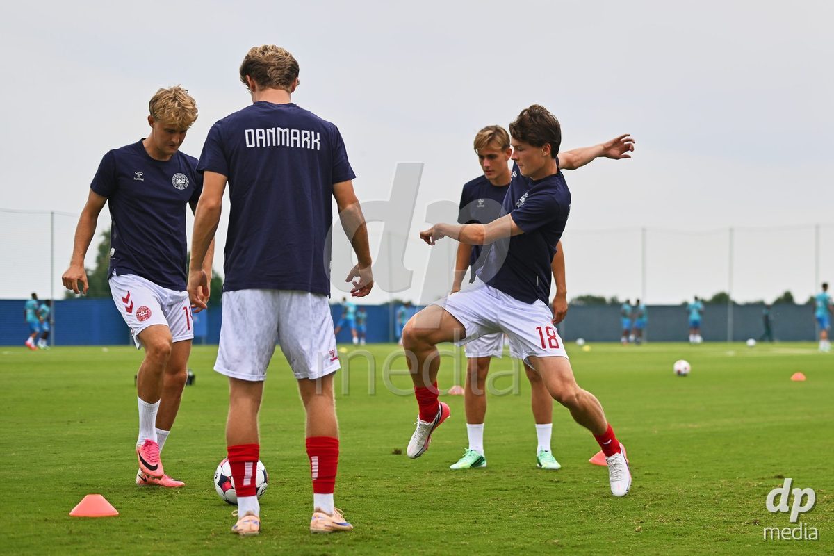 SAN PEDRO DEL PINATAR, SPAIN - SEPTEMBER 28: The International Friendly match between Denmark U20 and Brazil U20 at Pinatar Arena on September 28, 2026 in San Pedro del Pinatar, Spain.