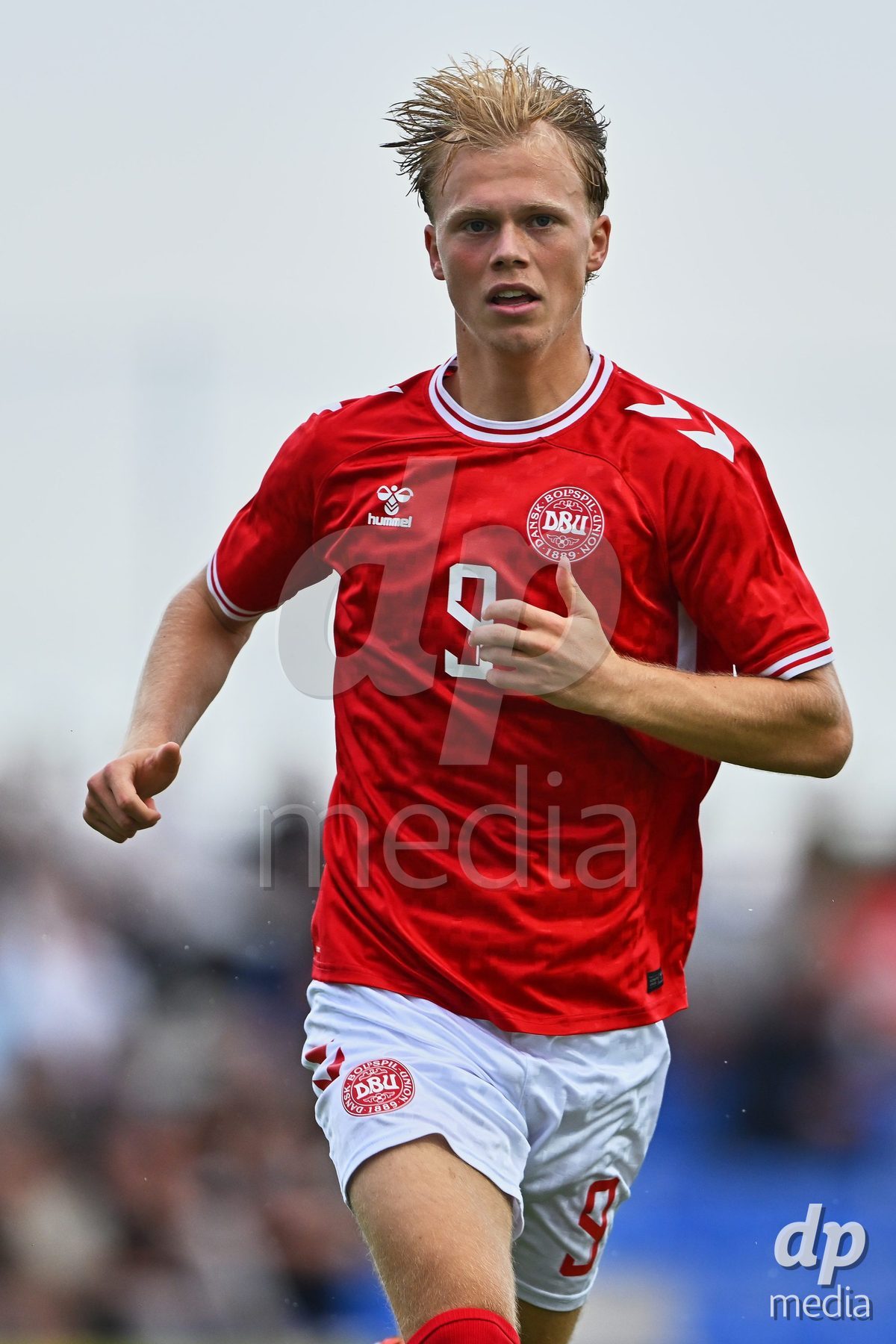 SAN PEDRO DEL PINATAR, SPAIN - SEPTEMBER 28: Villum Berthelsen of Denmark during the International Friendly match between Denmark U20 and Brazil U20 at Pinatar Arena on September 28, 2026 in San Pedro del Pinatar, Spain.