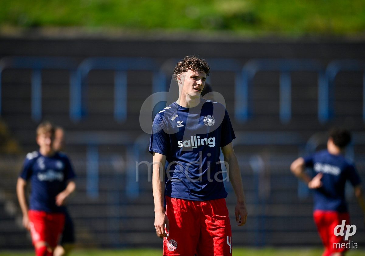 SAMOBOR, CROATIA - SEPTEMBER 29:of Denmark during warm up prior to during the International Friendly match between Denmark U18 and Italy U18 on September 29, 2026 in Samobor, Croatia. Photo: Igor Soban/Pixsell / DP Media