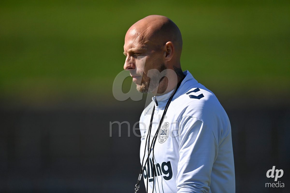 SAMOBOR, CROATIA - SEPTEMBER 29: Coach of Denmark Michael Lumb Miro during the International Friendly match between Denmark U18 and Italy U18 on September 29, 2026 in Samobor, Croatia. Photo: Igor Soban/Pixsell / DP Media