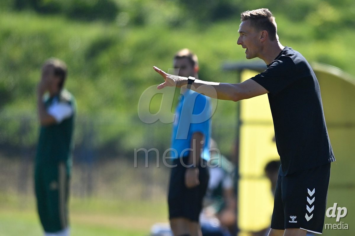 SAMOBOR, CROATIA - SEPTEMBER 29: Coach of Denmark Mads Lyng during the International Friendly match between Denmark U18 and Italy U18 on September 29, 2026 in Samobor, Croatia. Photo: Igor Soban/Pixsell / DP Media