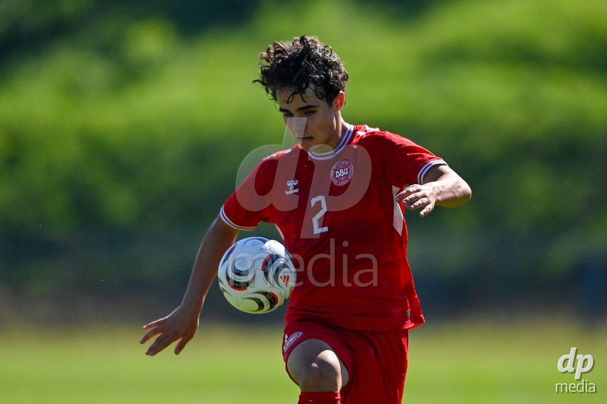 SAMOBOR, CROATIA - SEPTEMBER 29: David Stojanovic of Denmark during the International Friendly match between Denmark U18 and Italy U18 on September 29, 2026 in Samobor, Croatia. Photo: Igor Soban/Pixsell / DP Media