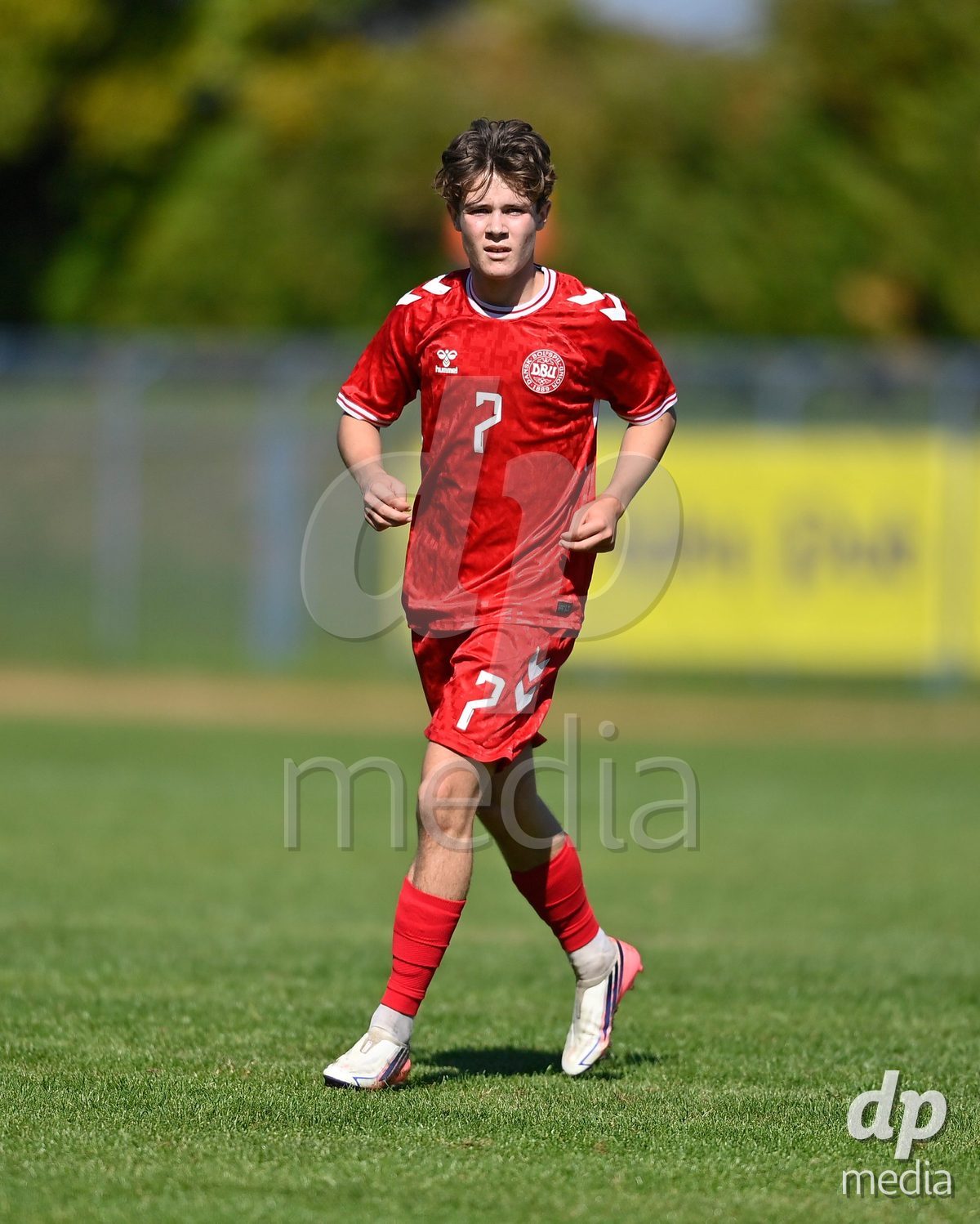 SAMOBOR, CROATIA - SEPTEMBER 29: Viktor Elias Frisch Bastrup of Denmark during the International Friendly match between Denmark U18 and Italy U18 on September 29, 2026 in Samobor, Croatia. Photo: Igor Soban/Pixsell / DP Media