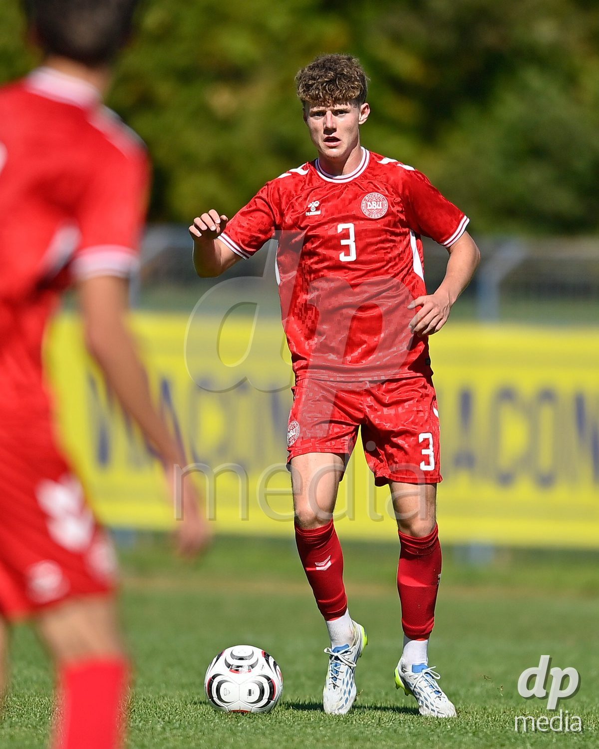 SAMOBOR, CROATIA - SEPTEMBER 29: Noah Madsen of Denmark during the International Friendly match between Denmark U18 and Italy U18 on September 29, 2026 in Samobor, Croatia. Photo: Igor Soban/Pixsell / DP Media
