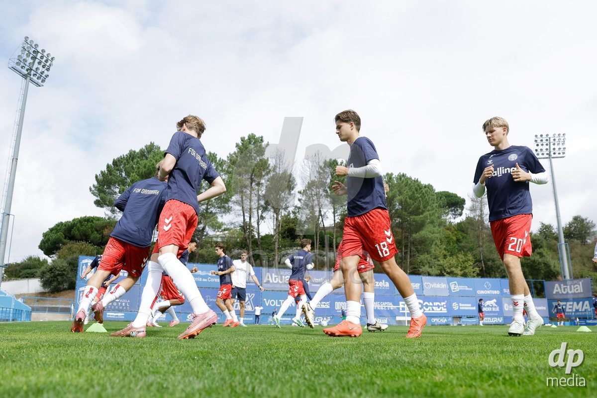 VIZELA, PORTUGAL - SEPTEMBER 30: during the International Friendly match between Denmark U19 and Austria U19 at Estadio FC Vizela on September 30, 2026 in Vizela, Portugal