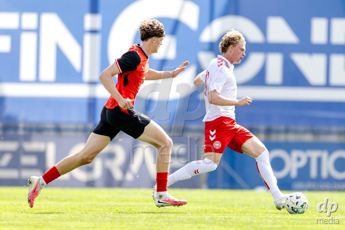 VIZELA, PORTUGAL - SEPTEMBER 30: during the International Friendly match between Denmark U19 and Austria U19 at Estadio FC Vizela on September 30, 2026 in Vizela, Portugal