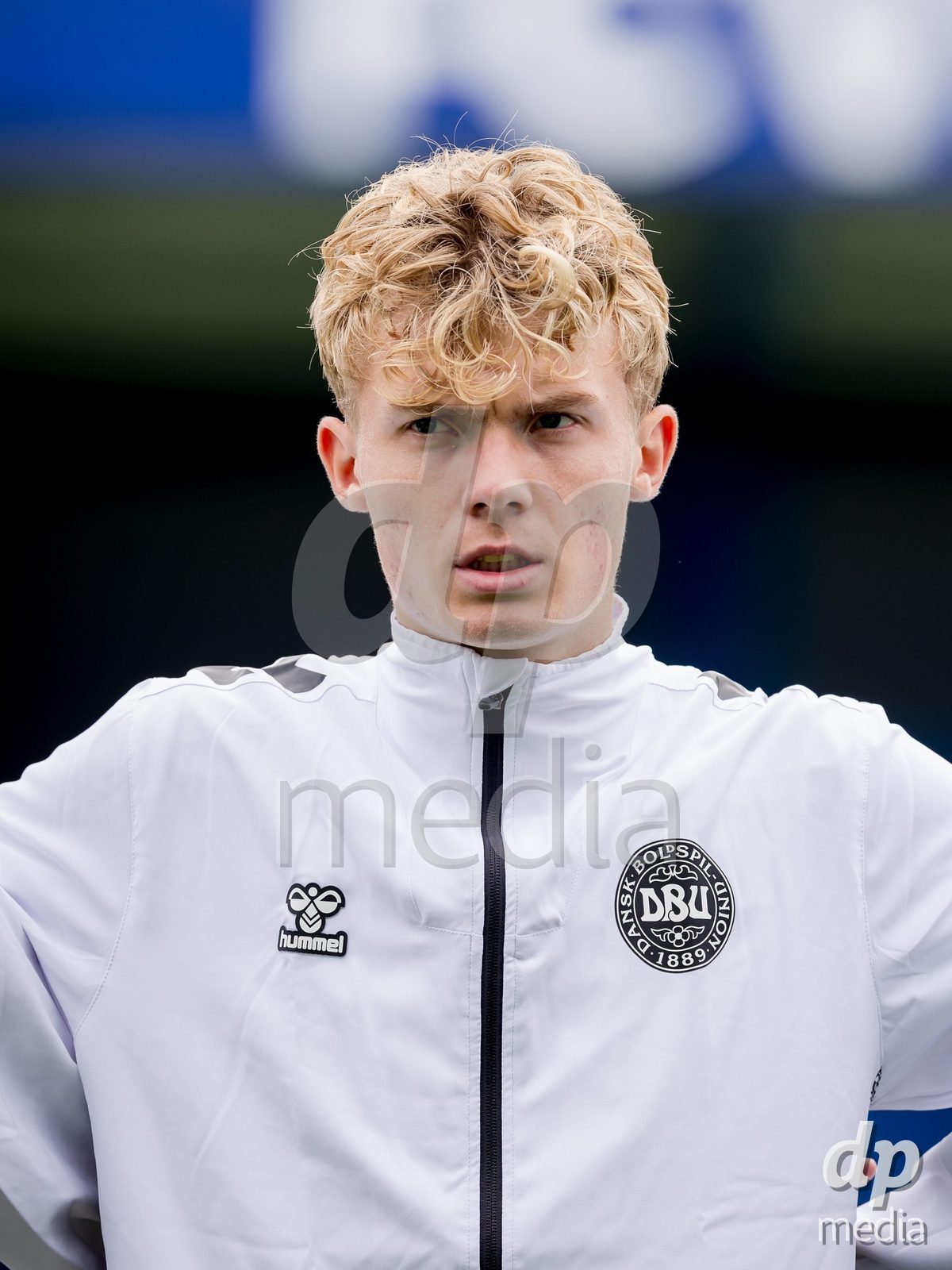VIZELA, PORTUGAL - SEPTEMBER 30: William Moller of Denmark U19 during the International Friendly match between Denmark U19 and Austria U19 at Estadio FC Vizela on September 30, 2026 in Vizela, Portugal