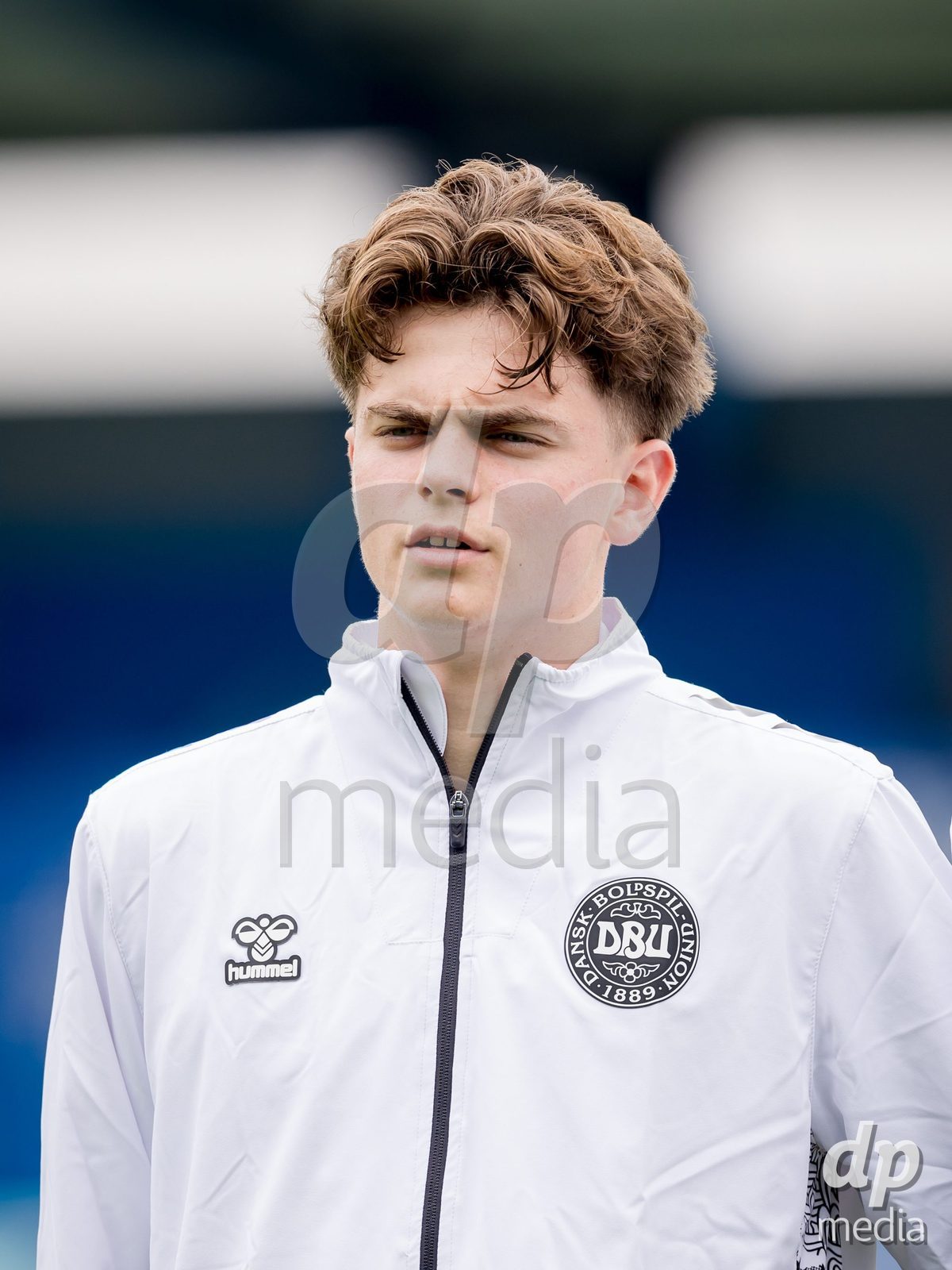 VIZELA, PORTUGAL - SEPTEMBER 30: Adam Fuglsang of Denmark U19 during the International Friendly match between Denmark U19 and Austria U19 at Estadio FC Vizela on September 30, 2026 in Vizela, Portugal