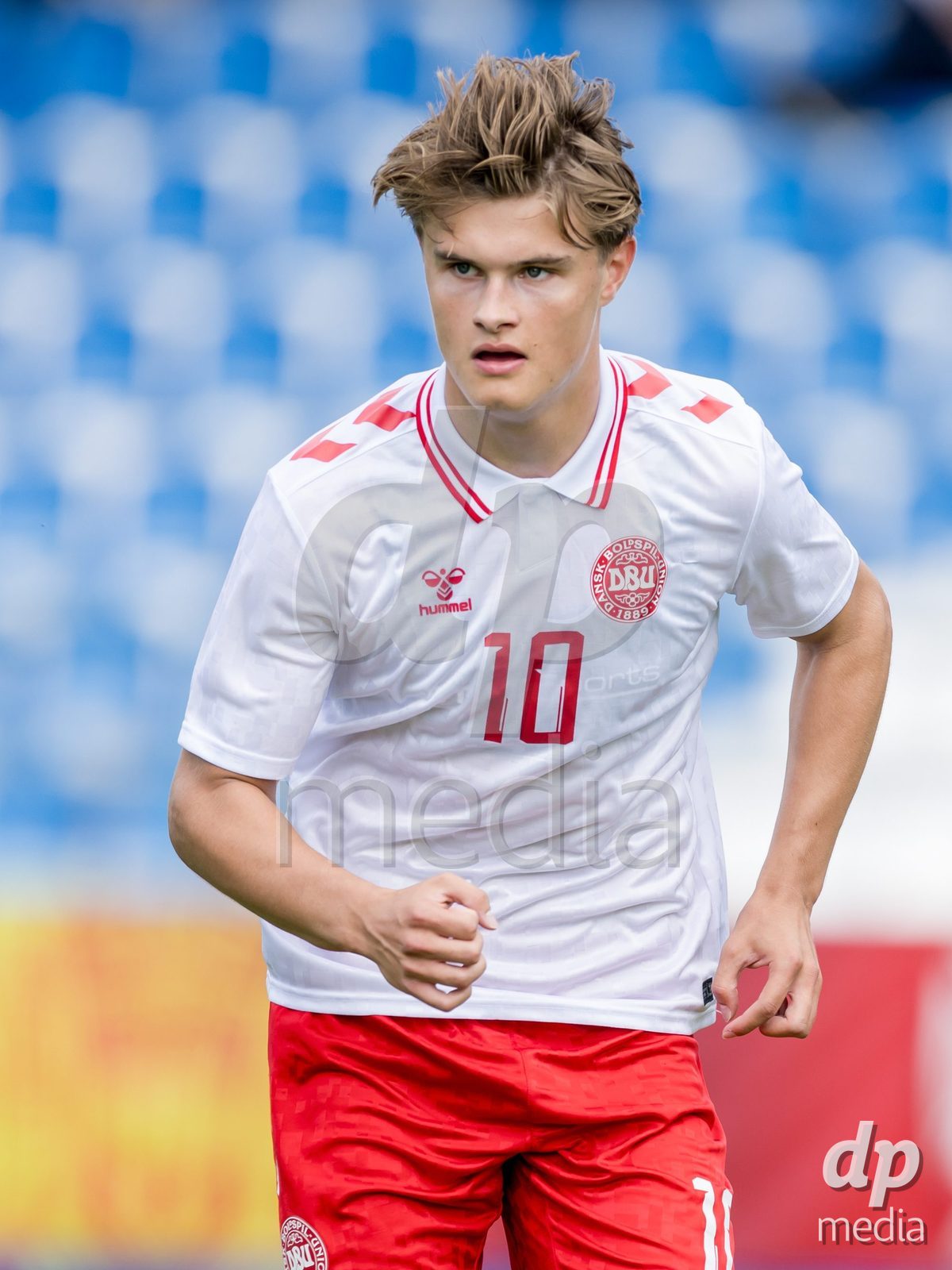 VIZELA, PORTUGAL - SEPTEMBER 30: Nicolas Gammelgaard of Denmark U19 during the International Friendly match between Denmark U19 and Austria U19 at Estadio FC Vizela on September 30, 2026 in Vizela, Portugal