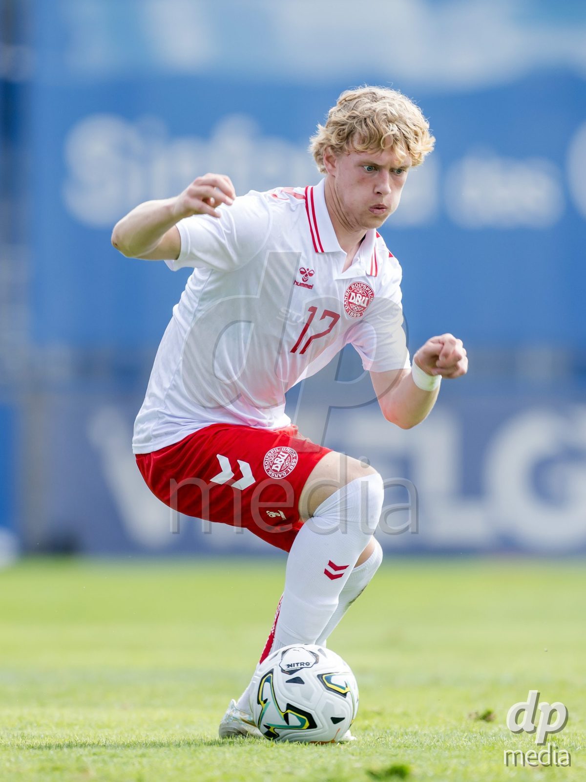 VIZELA, PORTUGAL - SEPTEMBER 30: William Thomsen of Denmark U19 during the International Friendly match between Denmark U19 and Austria U19 at Estadio FC Vizela on September 30, 2026 in Vizela, Portugal