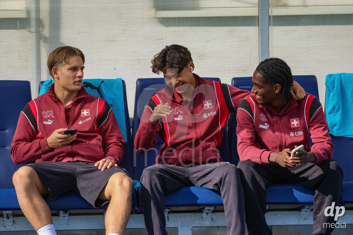 SENEC, SLOVAKIA - OCTOBER 1: of Switzerland team course  inspection the International Friendly football match between Slovakia U19 and Switzerland U19 at NTC Senec on October on 1st October 2026 in Senec, Slovakia.