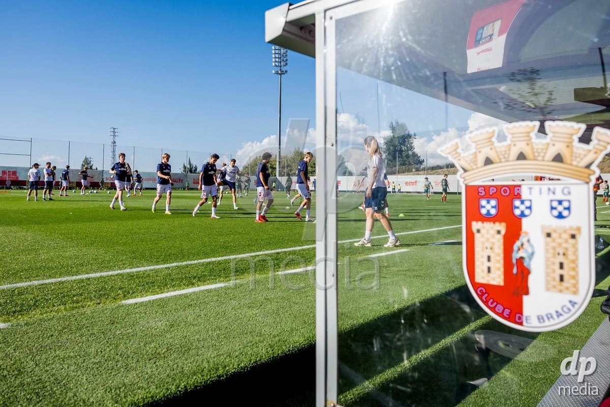 BRAGA, PORTUGAL - OCTOBER 03: during the International Friendly match between Denmark U19 and PORTUGAL U19 at Estadio Amelia Morais on October 03, 2026 in Braga, Portugal