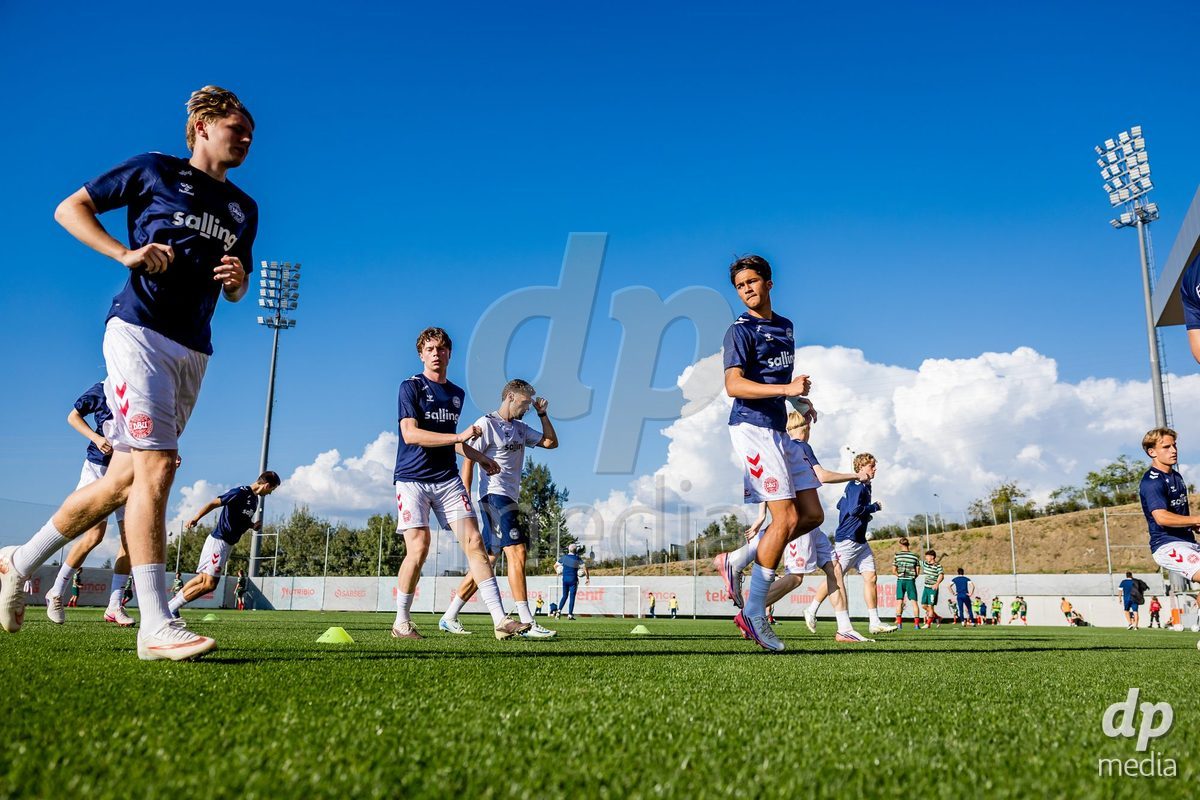 BRAGA, PORTUGAL - OCTOBER 03: during the International Friendly match between Denmark U19 and PORTUGAL U19 at Estadio Amelia Morais on October 03, 2026 in Braga, Portugal