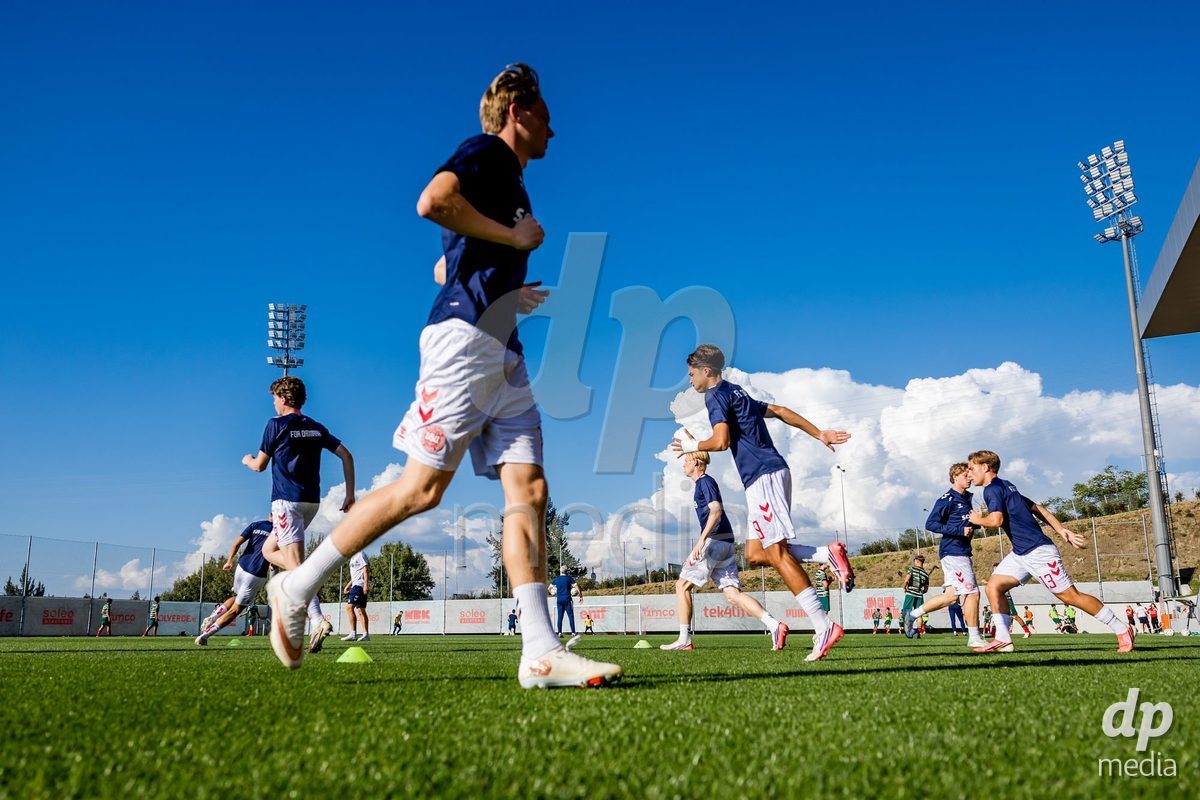 BRAGA, PORTUGAL - OCTOBER 03: during the International Friendly match between Denmark U19 and PORTUGAL U19 at Estadio Amelia Morais on October 03, 2026 in Braga, Portugal