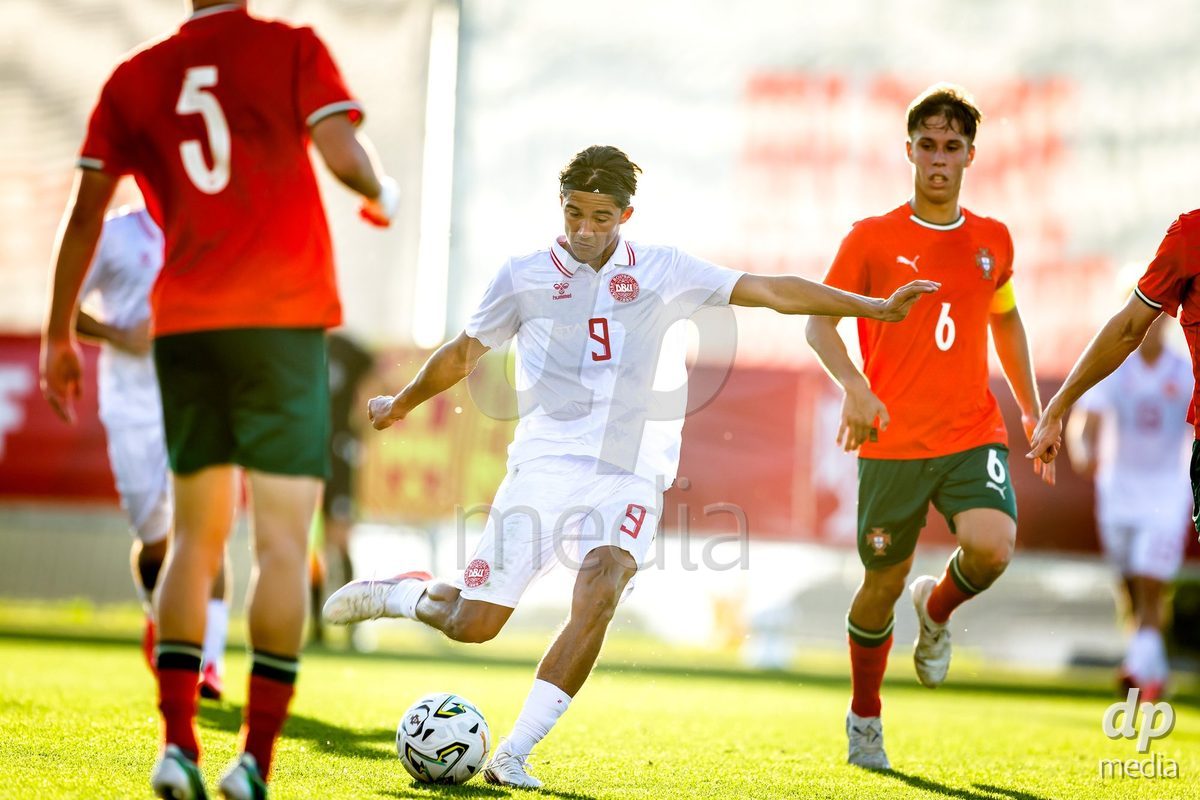 BRAGA, PORTUGAL - OCTOBER 03: during the International Friendly match between Denmark U19 and PORTUGAL U19 at Estadio Amelia Morais on October 03, 2026 in Braga, Portugal