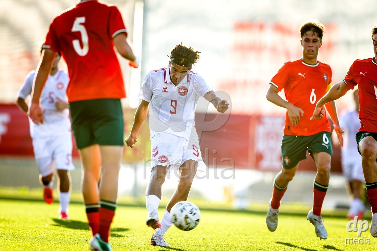 BRAGA, PORTUGAL - OCTOBER 03: during the International Friendly match between Denmark U19 and PORTUGAL U19 at Estadio Amelia Morais on October 03, 2026 in Braga, Portugal