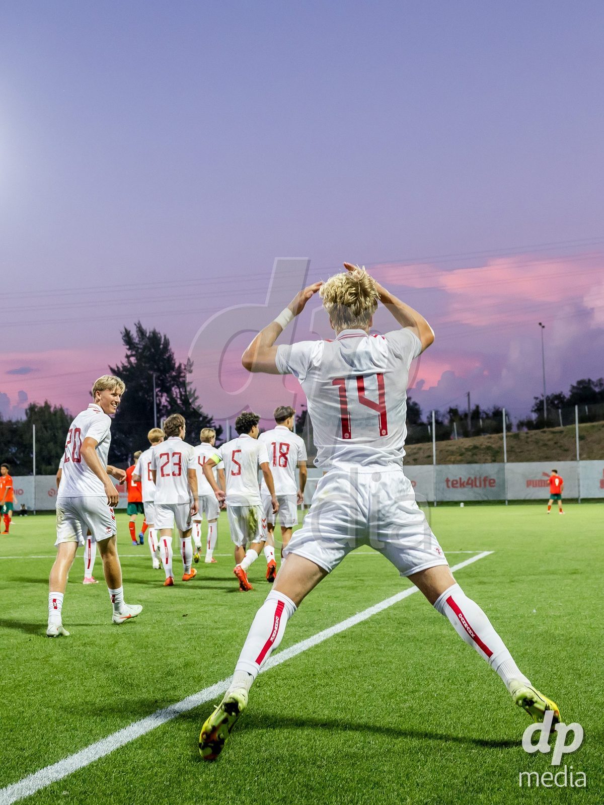 BRAGA, PORTUGAL - OCTOBER 03: during the International Friendly match between Denmark U19 and PORTUGAL U19 at Estadio Amelia Morais on October 03, 2026 in Braga, Portugal