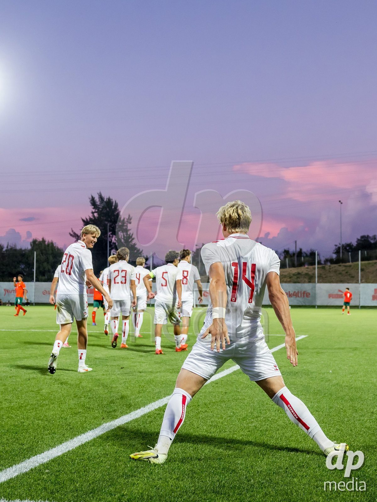 BRAGA, PORTUGAL - OCTOBER 03: during the International Friendly match between Denmark U19 and PORTUGAL U19 at Estadio Amelia Morais on October 03, 2026 in Braga, Portugal