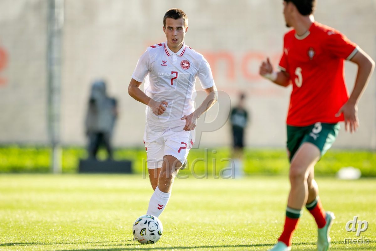BRAGA, PORTUGAL - OCTOBER 03: during the International Friendly match between Denmark U19 and PORTUGAL U19 at Estadio Amelia Morais on October 03, 2026 in Braga, Portugal