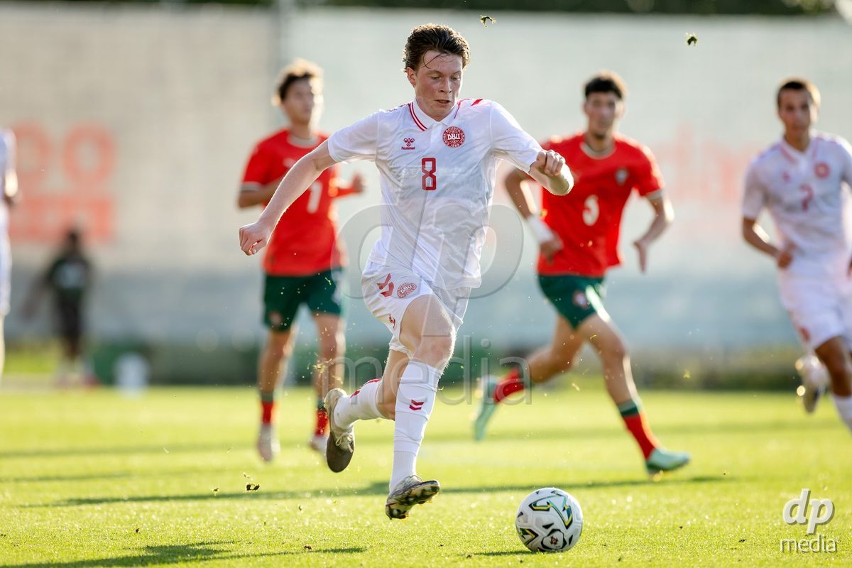 BRAGA, PORTUGAL - OCTOBER 03: during the International Friendly match between Denmark U19 and PORTUGAL U19 at Estadio Amelia Morais on October 03, 2026 in Braga, Portugal