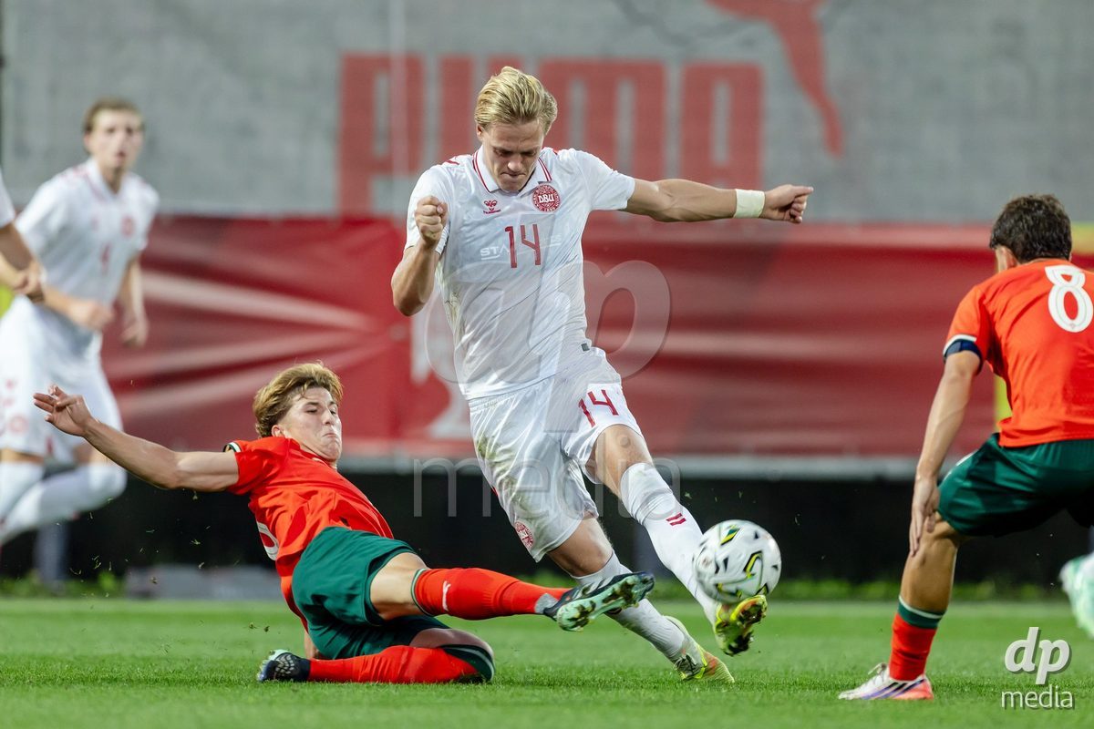 BRAGA, PORTUGAL - OCTOBER 03: during the International Friendly match between Denmark U19 and PORTUGAL U19 at Estadio Amelia Morais on October 03, 2026 in Braga, Portugal
