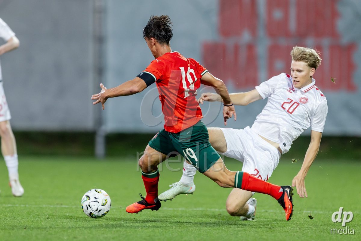 BRAGA, PORTUGAL - OCTOBER 03: during the International Friendly match between Denmark U19 and PORTUGAL U19 at Estadio Amelia Morais on October 03, 2026 in Braga, Portugal