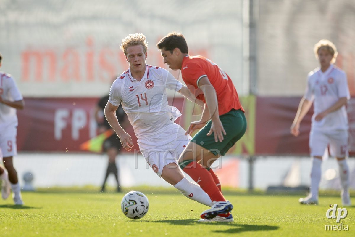 BRAGA, PORTUGAL - OCTOBER 03: during the International Friendly match between Denmark U19 and PORTUGAL U19 at Estadio Amelia Morais on October 03, 2026 in Braga, Portugal