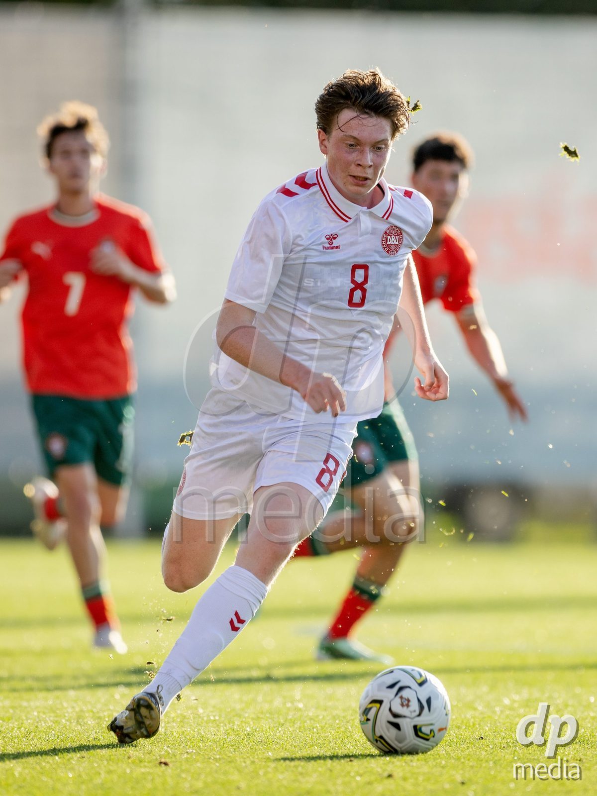 BRAGA, PORTUGAL - OCTOBER 03: during the International Friendly match between Denmark U19 and PORTUGAL U19 at Estadio Amelia Morais on October 03, 2026 in Braga, Portugal